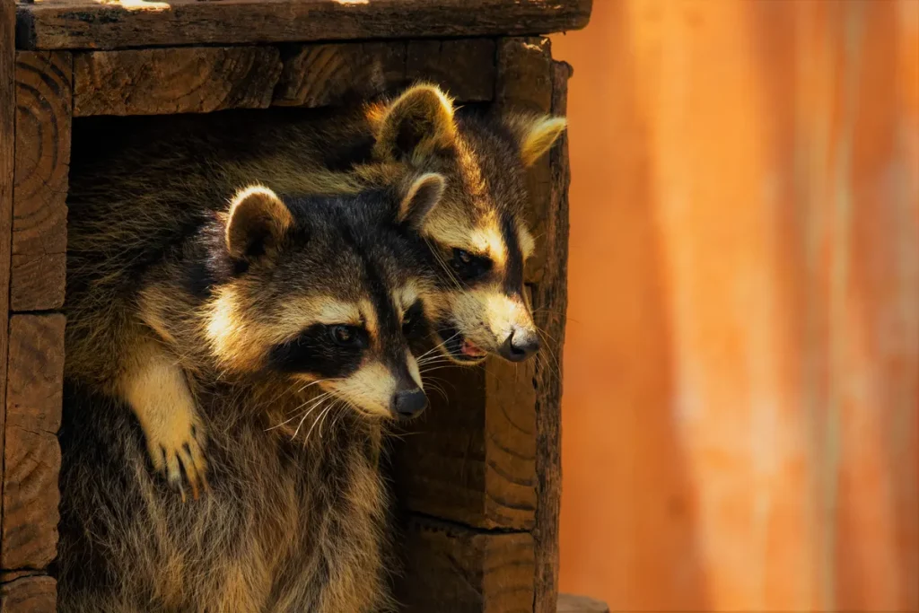 Haaland taxidermy raccoon
