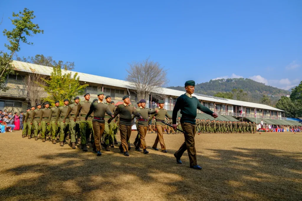 Russia school military training