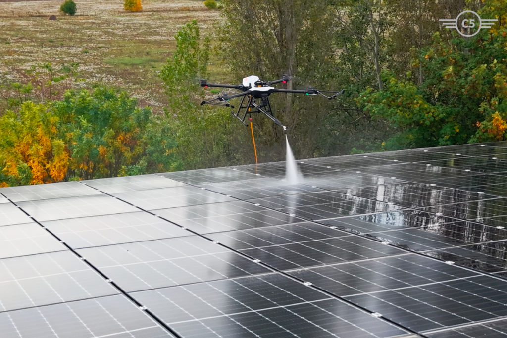 C10 drone for industrial cleaning