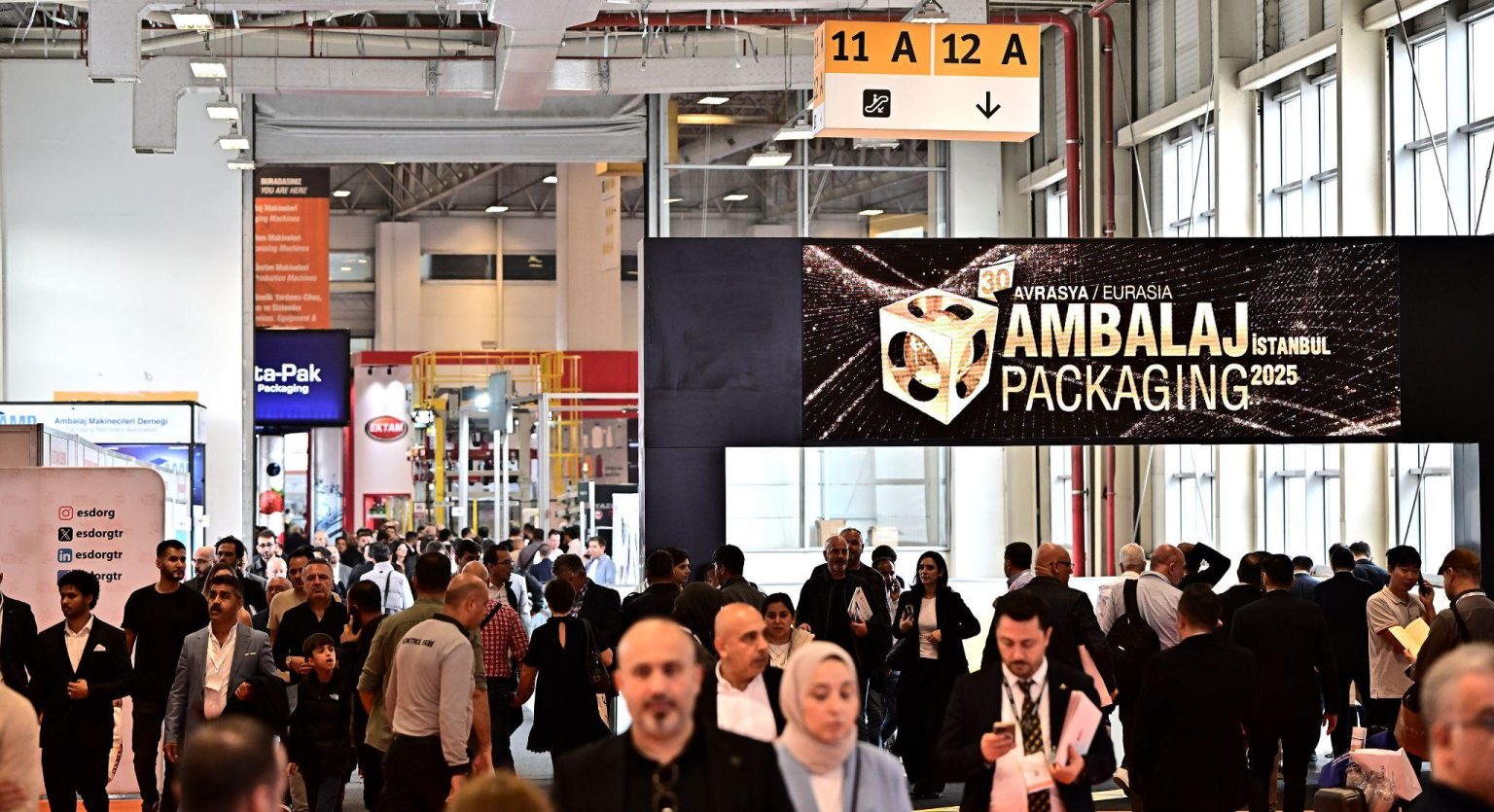 Istanbul hosts the 31st Eurasia Packaging fair in October 2026 Istanbul hosts the 31st Eurasia Packaging fair in October 2026: visitors fill a hall at Eurasia Packaging Istanbul, Tüyap Fair and Congress Center