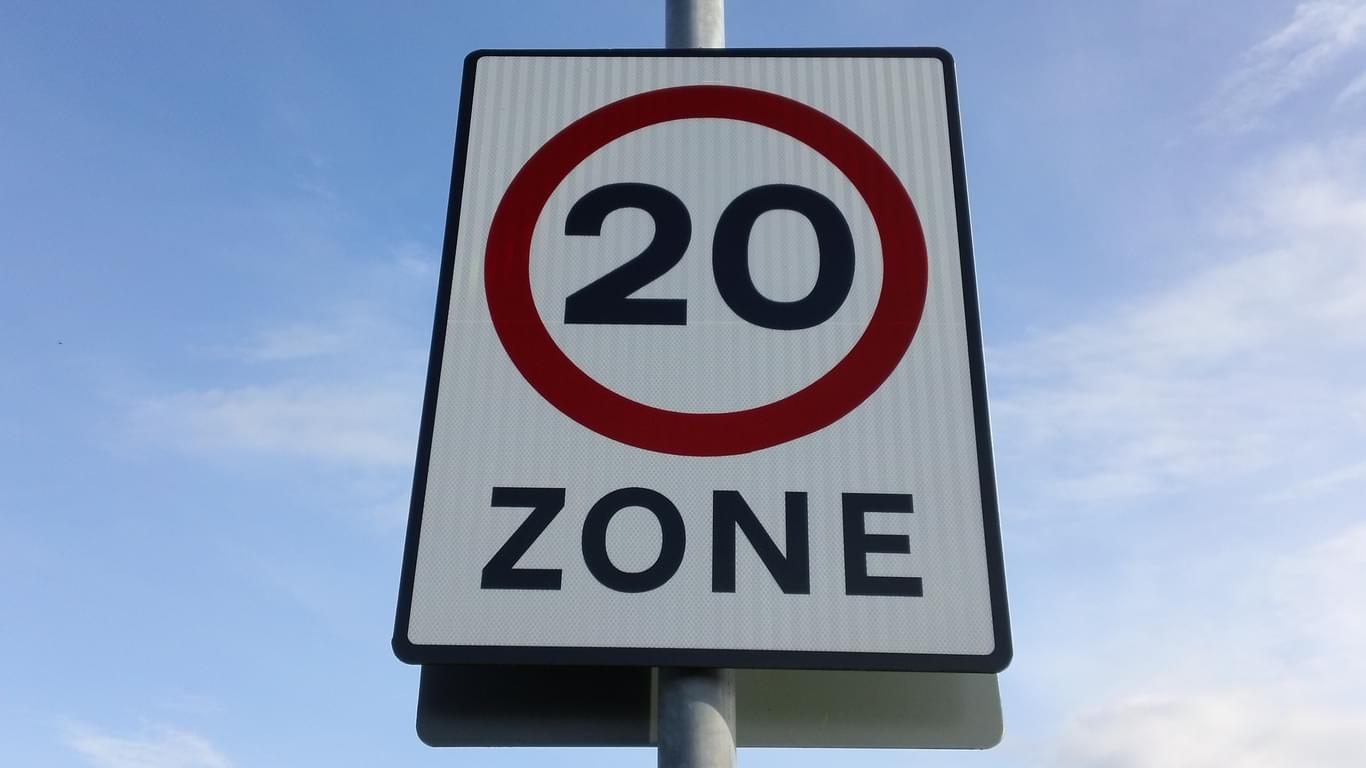 Urban Speed Limit of 20mph